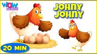 Kids Rhymes in English | Nursery Rhymes Compilation | Johny Johny | Kids Songs