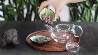 White Tea Recipe: Silver Needle + Rose Buds Recipe - Teasenz.com