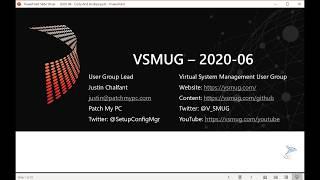 VSMUG 2020-06 | Configuration Items in Configuration Manager with Andrew Jimenez and Cody Mathis