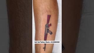 Ak 47 tattoo | boy hand tattoo #tattoo #ak47gun #tattooideas