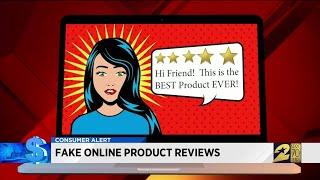 Fake online product reviews