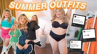 ️ SUMMER OUTFITS ft. your theme SUGGESTIONS! *plus size summer  lookbook 2021*