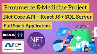 React JS Ecommerce Project Using ASP.NET Core API And SQL Server