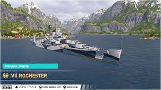 Крейсер ROCHESTER World of Warships Legends