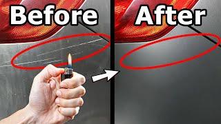 New Secret Car Life Hack for Removing Scratches from a Car (DIY)