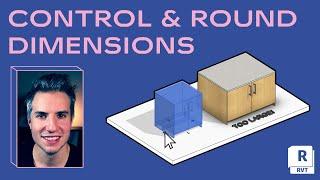 Control, Round and Limit Revit Family Dimensions