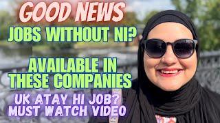 HURRY UP️Jobs OPEN In UKPart-Time Full-Time Jobs | Jobs for Girls | UK atay hi Job Lag Gai #ukjobs