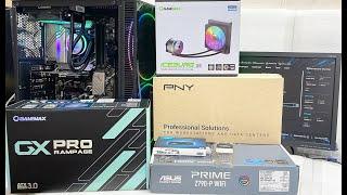 Assembly  PC i9-14900K with VGA PNY QUADRO T1000 8GB DDR6 | MB ASUS PRIME Z790-P WIFI