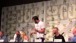 Vikings SDCC 2015- Alexander Ludwig Pranks Travis Fimmel