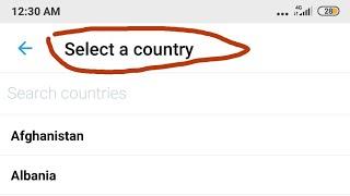 How to change country/Region on Twitter 2020