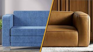 The Benefits of Fabric vs. Leather Sofas | Buying Guide