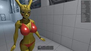 Let's Play - Pikachu as Haydee, Tutorial Speedrun (2m 05s)