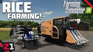 I Became A RICE Farmer In Farming Simulator 25 !