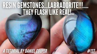 #137. Resin Art That WILL Blow Your Mind! LABRADORITE Effects. A Tutorial by Daniel Cooper