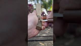 Is this perfect?? #carving #woodcarving #nature #relaxing #satisfying #woodworking #art