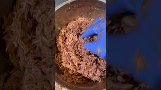 Making pulled pork last how long??? #freezedried #harvestright #prepping #survival #food #outdoors