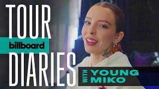 Exclusivo adelanto de Young Miko en su gira XOXO | Tour Diaries | Billboard