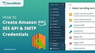 How to Create Amazon SES API Key