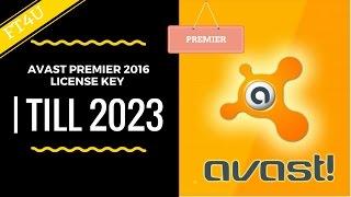 Avast premier 2016 license key | Till 2023 | Hindi