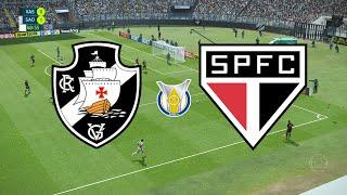 VASCO X SÃO PAULO - BRASILEIRÃO 2019 - 16ª RODADA - 25/08/2019 - PES 2019