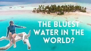 Traveling to a CRAZY BLUE Lagoon! - Rangiroa Travel Guide