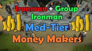 OSRS Med-Level Money Makers - How to Make Money as a Medium Tier Ironman/Group Ironman Account