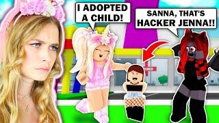 I ADOPTED JENNA In Brookhaven! (Roblox)