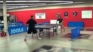 Dakota and Drew Table Tennis Practice Matches - KCTT