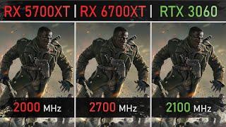 RX 5700XT vs RX 6700XT vs RTX 3060 | 1080P, 1440P & 4K Benchmarks