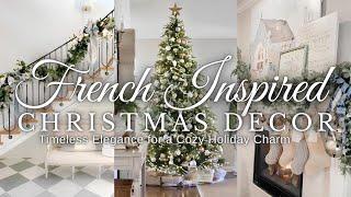 Enchant Your Home with French-Inspired Christmas Decor: Timeless Elegance for a Cozy Holiday Charm 