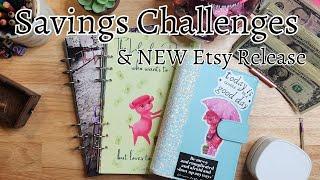 NEW Etsy Release • Savings Challenges