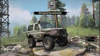 Saki Pajero io Part 2 in taymyr snow runner PS4 2024 Myanmar north Shan state Namkham