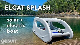 Elcat Splash | Inflatable Electric Boat