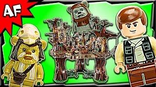 Lego Star Wars EWOK VILLAGE UCS 10236 Stop Motion Build Review