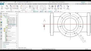 Navigate to section view and detail view in NX12