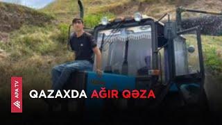 Traktorla su satmağa getmişdi, qəzaya düşüb öldü – APA TV