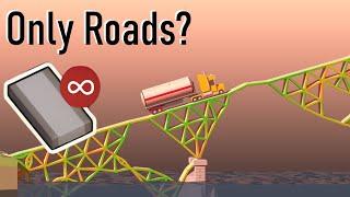 Can You Beat Poly Bridge 2 Only Using Roads?