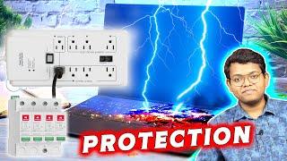 Protect Your Computer/Laptop From Lightning? Surge Protector Explained (Hindi)