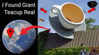 I Found Giant Teacup RealGEO at the END On Google Earth and Google Maps In Real Life