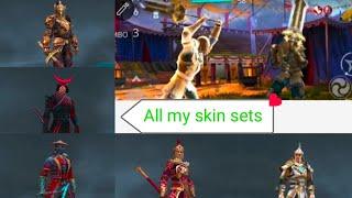 Shadow fight 3 || All my set skins