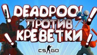 ДЭДПУЛ И КРЕВЕТКИ  CS:GO Тролль Прятки (КС ГО Маньяк)