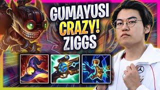 GUMAYUSI CRAZY GAME WITH ZIGGS! - T1 Gumayusi Plays Ziggs ADC vs Kai'sa! | Season 2024