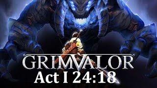 Grimvalor Act 1 any% speedrun 24:18 [Android / Touchscreen]