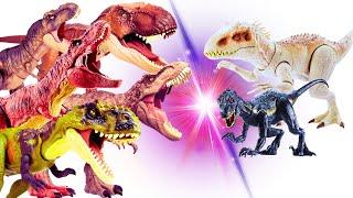 HUGE Dinosaur Jurassic World Jurassic period Cretaceous: T Rex, Indominus Rex, Giganotosaurus & MORE