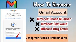 How To Recover Gmail Account Without Any Verification Latest Update 2024 | Recover Ur Google Account