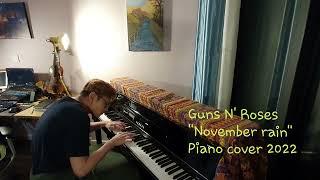 Guns N' Roses - November Rain (2022 version) - piano cover by Johnny Keys Piano