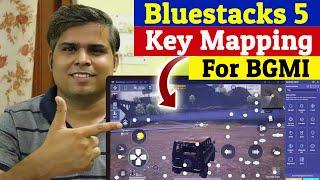 Bluestacks 5 Key Mapping  Bluestacks 5 Game Controls Settings  BGMI Game Control Settings 2021