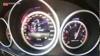 Mercedes Benz E63 AMG S 4MATIC full speed!