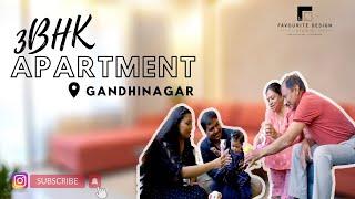 3BHK Interior  Design in Gandhinagar | Minimalistic Design | Favourite Design studio