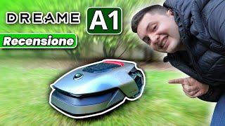 ROBOT LAWN MOWER WITHOUT PERIMETER WIRE! Dreame A1 Review